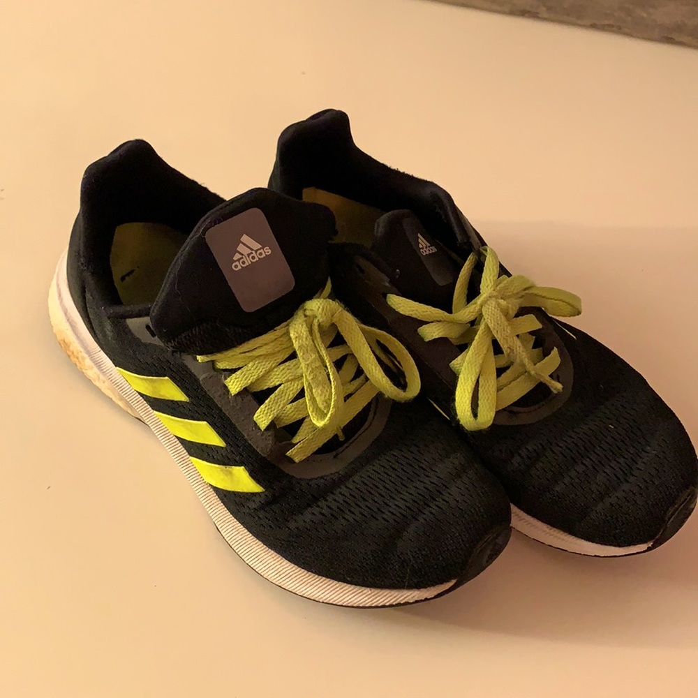 Adidas AstraRun Neon Green and Black Shoes